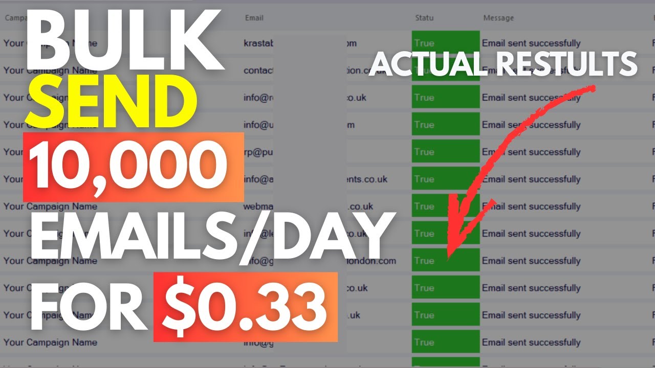 How to Send 10,000 Emails Every Day for $120/Year (Full Setup Tutorial ...