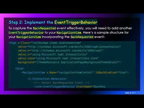 Detecting the BackButton Press in UWP MVVM NavigationView