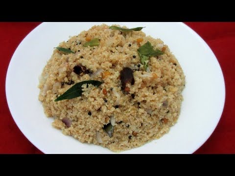 கோதுமை ரவை உப்புமா சுவையாக செய்வது எப்படி | Godhumai Ravai Upma Recipe in Tamil