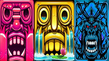 Temple Run 2 VS Endless Temple Jungle Run VS Endless Temple Castle Run 2019 Gameplay