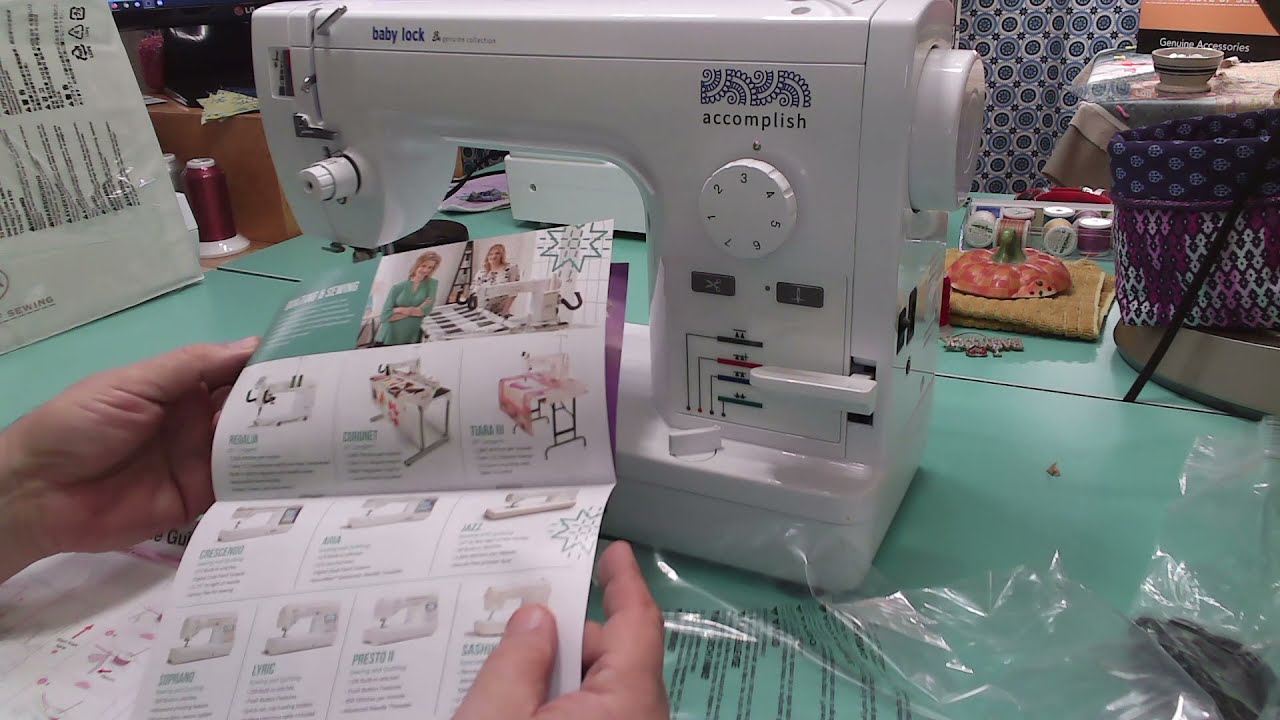 Unboxing the Baby Lock YouTube