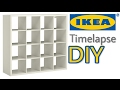 IKEA Timelapse How To Assemble Kallax Shelf IKEA Timelapse How To Assemble Kallax Shelf