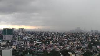 Rain time lapse