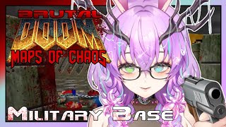 Imps Dancing In Cages - Brutal Doom with Maps of Chaos - E1M9: Military Base (Secret Level)