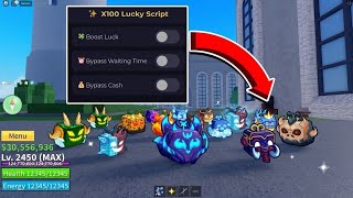 Blox Fruits Luck Booster Script | NO KEY, SAFE, FREE DRAGON