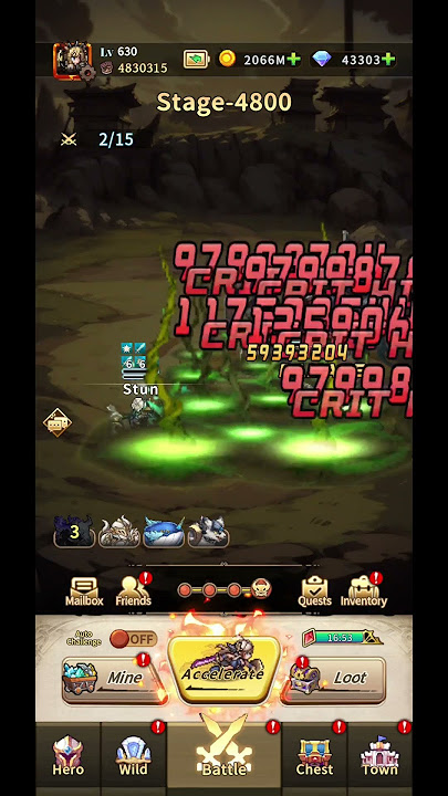 Flora nukes stage 4800 | Endless Grades: Pixel Saga #shorts