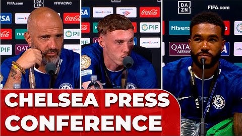 ENZO MARESCA, COLE PALMER and REECE JAMES PRESS CONFERENCE | CHELSEA 3 - PSG 0