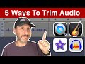 5 ways to trim audio on a mac