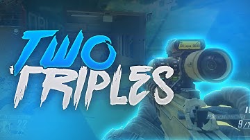 TWO TRIPLES!? (BO2/MW2/MW3 Clips and Fails)