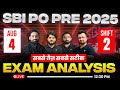 SBI PO Exam Analysis 2025 | SBI PO Prelims Shift 2 Analysis | SBI PO 2025 | Bankers Way