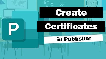 How to make a certificate in publisher: A guide for Beginners