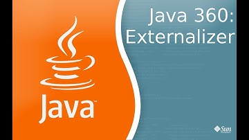 Урок Java 360: Externalizer