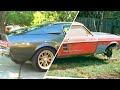1967 mustang fastback gt500  full build project 1 19 years old my first car project