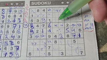 ⭐️⭐️⭐️⭐️ (#8988) Monday. Four Stars Sudoku puzzle. Bonus Extra edition. 07-29-2024 Extra part 2 of 4