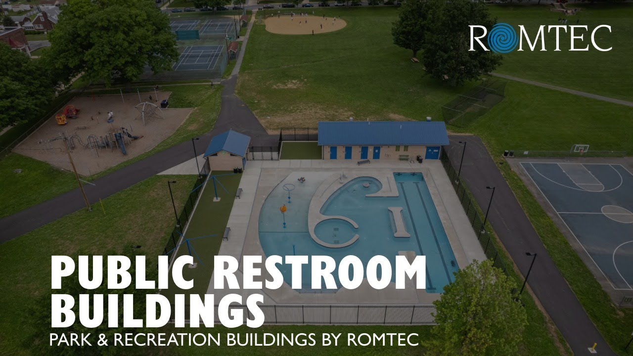 Public Restroom Buildings | Park & Recreation Buildings by Romtec