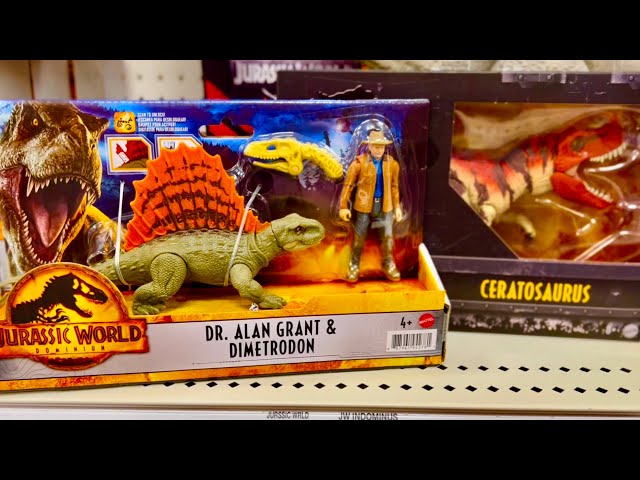 NEW Release Jurassic World Dominion Toy Hunt & Disney Cars - Dr Alan Grant & Dimetrodon class=