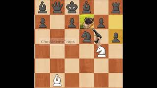 Brutal Queen Execution in the Tennison Gambit 😱♟️