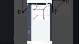 Drawing a cube in LaTeX TikZ