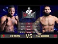 Juri De Sousa Vs Al Mansuri مسابقات قهرمانی میکس فایت 2018 فرانکفورت 