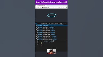 LOGO REACT ANIMADO CSS 🔥