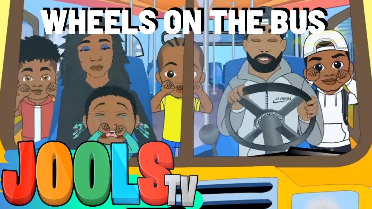 Wheels on the Bus Nursery Rhymes + Kids Songs Jools TV Trapery