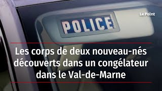 Les corps de deux nouveau-nés découverts dans un congélateur dans le Val-de-Marne