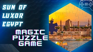 magic puzzle game | hot sun of luxor, egypt | magic puzzle tricks screenshot 4