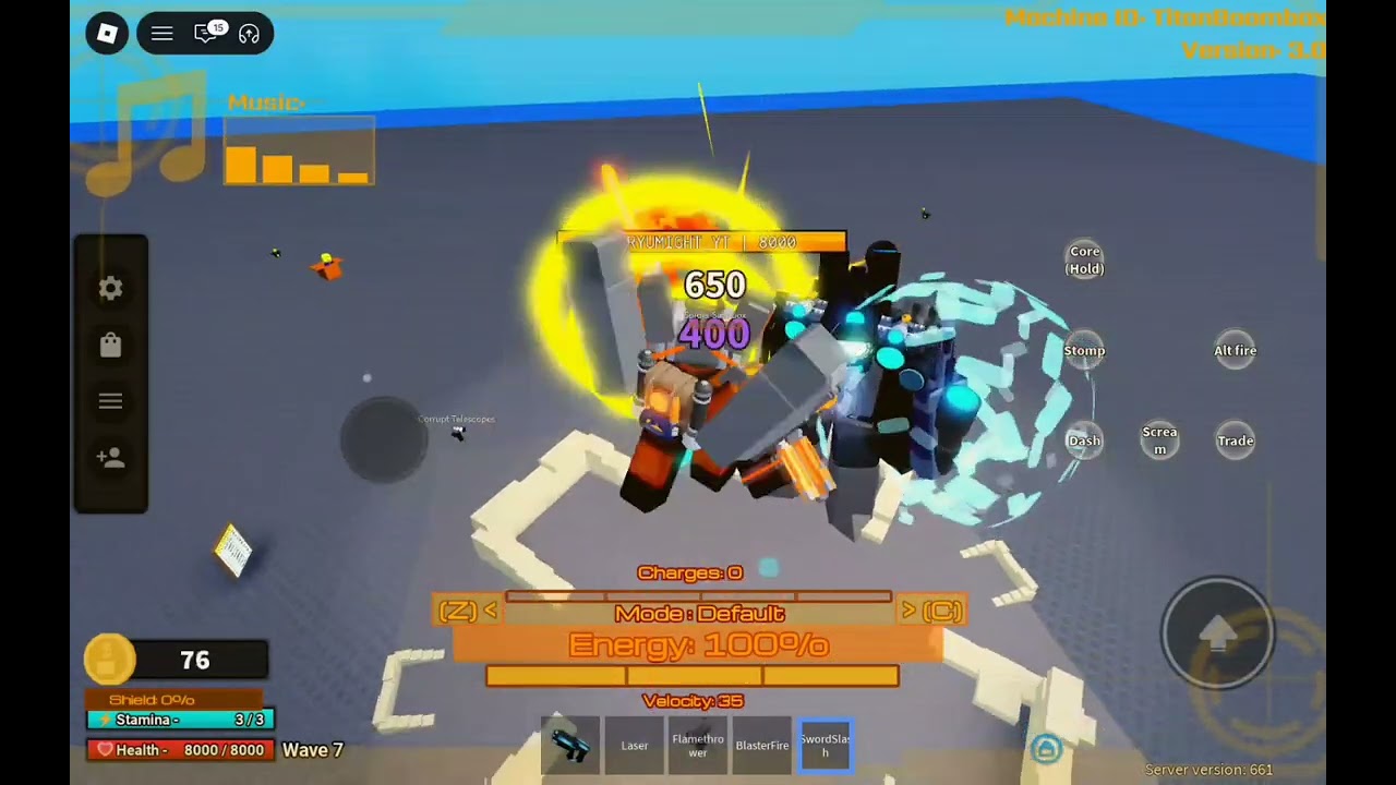 Testing if the improved titan duo can beat death mode 