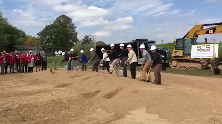 Groundbreaking at SC Swiderski LLC's Urban West pr...