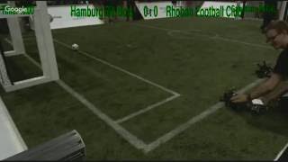 RoboCup 2016 Leipzig Humanoid Kid Size Rhoban Football Club vs. Hamburg Bit-Bots