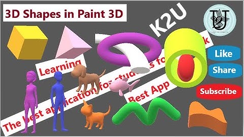 Paint 3D Tutorial for Grade 6 | Chapter 3 | Amazing Computer Book | Easy Learning