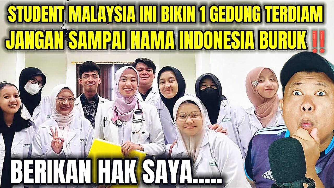 SUARA BERANI DARI STUDENT MALAYSIA INI BUAT 1 GEDUNG SEKETIKA HENING