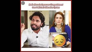 Nadia Hussain shared her disappointment regarding the education system in Pakistan, highlighting