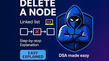 Delete a node from linked list #leetcodeing #dsa #algorithm #linkedlists #dsaforbeginners