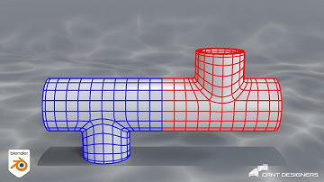 I Found 2 Best Techniques to Create Cylindrical Joints _ Blender Topology Tutorial