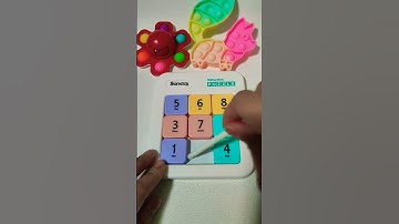 Sliding puzzle numbers 1️⃣2️⃣🧩 #satisfying #puzzle #toys #shortfeed #foryou #ytshorts #puzzlegame