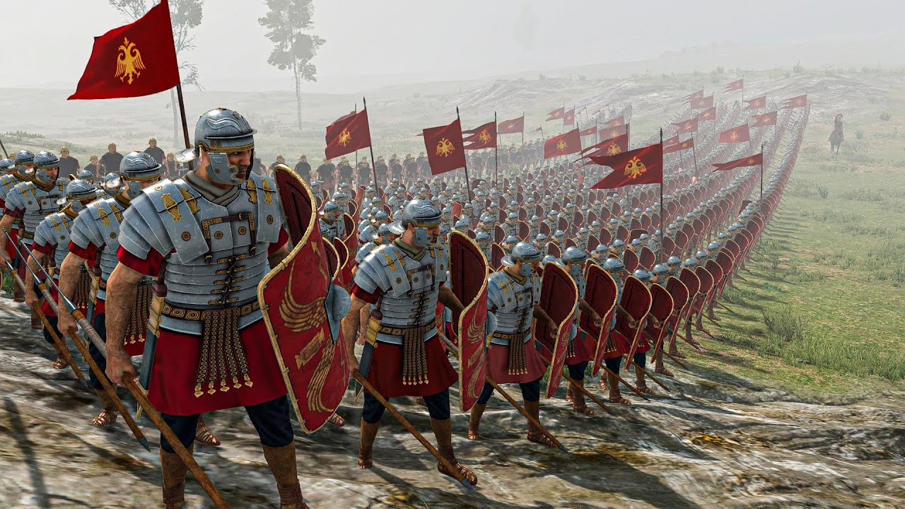 1000 Roman Legionaries Attack the Islamic Army in the Fog | Mount & Blade II: Bannerlord