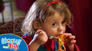 @WoollyandTigOfficial Woolly and Tig  Yummy Food! | TV Show for Kids | Toy Spider