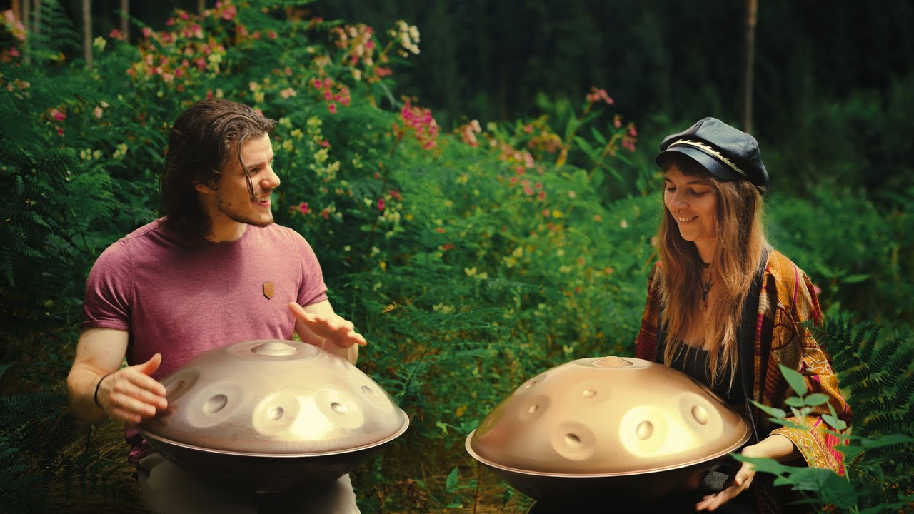 New Horizons | 1 Hour Handpan Meditation Music - Changeofcolours & Konstantin Rössler