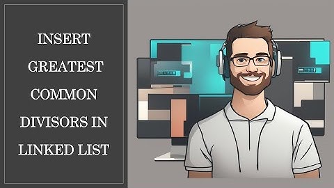 Insert Greatest Common Divisors in Linked List  | Leetcode | Interview Question