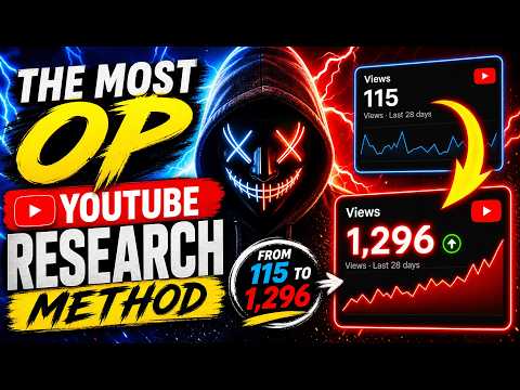The Most OP Youtube Video Research Method