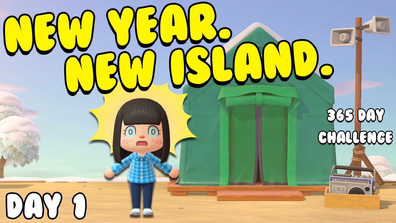 Challenging Myself to Play Animal Crossing Every Day for a YEAR! [DAY 1]