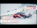 Forza Horizon 4 - Skills vs The World #1 (Man Hunt Mini Game)
