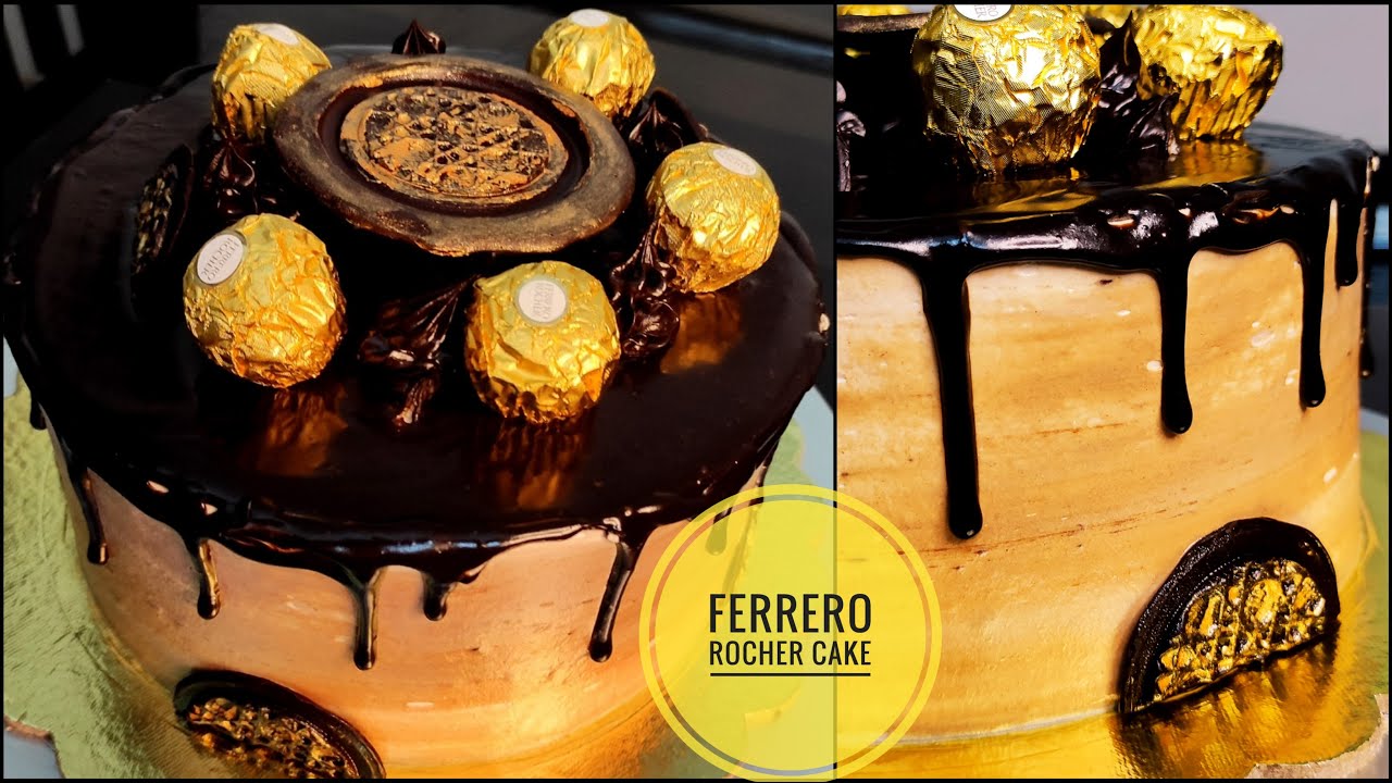 😋എളുപ്പത്തിൽ ഒരു Perfect |Ferrero Rocher Cake | No Oven | Ferrero Rocher Chocolate Cake| Ep.#277