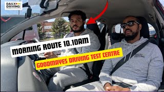 Goodmayes Driving Test Route 2024| Morning Learn to Drive:Driving test tips.