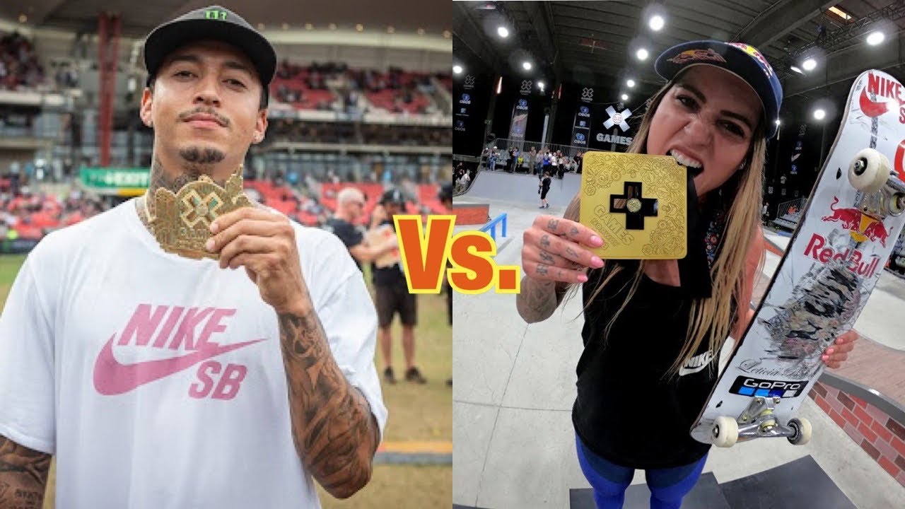 Nyjah Vs Leticia Bufoni Nyjah Huston Leticia Bufoni