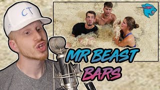 Rapping About Mr Beast |  Last To Leave Ramen Noodle Pool Wins $20,000