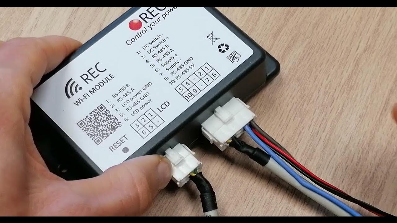 REC WiFi Module Update and REC BMS Firmware Update Using REC WiFi