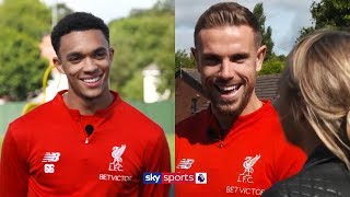 Why does Alexander-Arnold’s mum boss Jordan Henderson around? 🤣