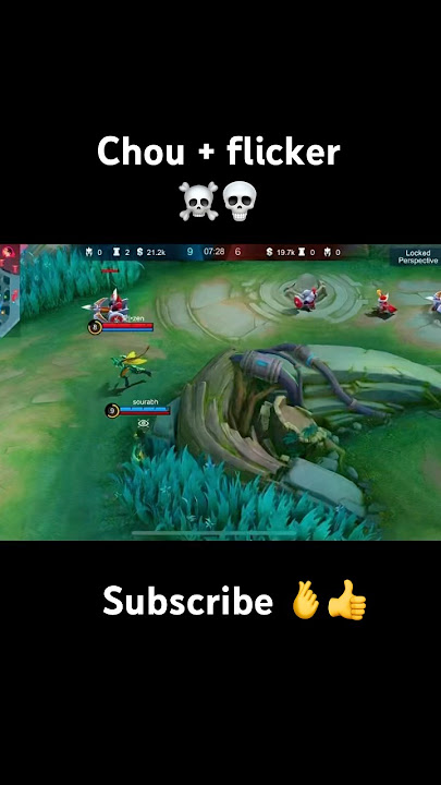 Chou flicker combos mlbb #mobilelegends #choumontage #mlbb #trandingshorts #trandingsong